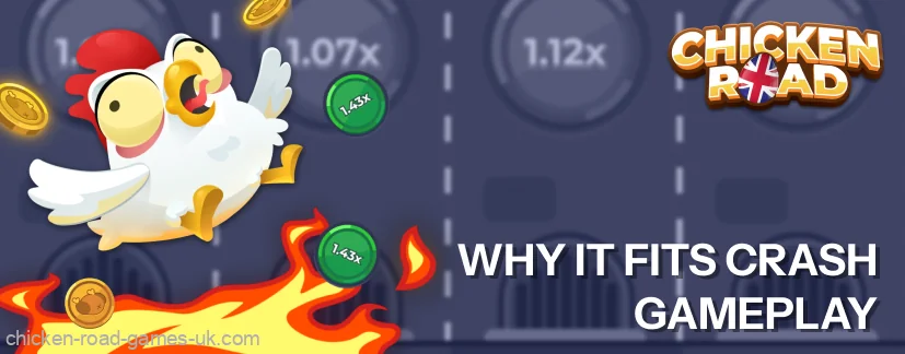 Chicken Road is classified in the crash category